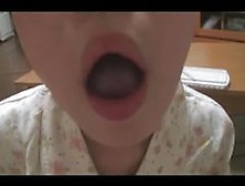 Japanese Teen Suck Off Swallow Cum