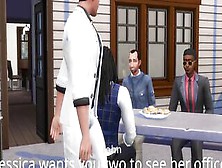 Mega Sims- Ex-Wife Cheats On Hubby With His Co-Workers At His Home (Sims Four)