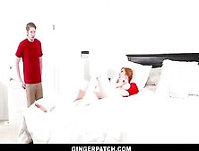 Gingerpatch - Sexy Ginger Stepmom Pumped By Teen Stepson