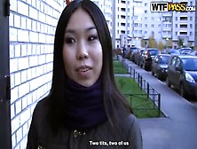 Handsome Dusky Asian Nicoline Yiki Giving A Beautiful Bj In Public