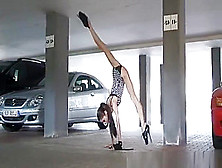 Very Skinny Anorexic Gymnast