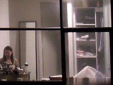 Girl Spied Through Hotel Bedroom Window