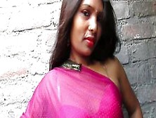 Saree Lover Bengal Beauty Pinky