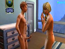 The Stepmother And Her Nineteen Year Old Stepson Played With Each Other For A While (Sims 4 Version)