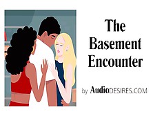 The Basement Encounter (Porn For Women,  Sexy Asmr,  Erotic Audio,  Threesome)