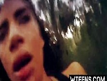 Teen Sucks And Rides On Dad's Big Dick Like A Real Cam Girl