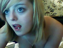 Blonde Masturbating And Moaning Very Loudly