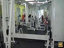Teen Linda Sweet Gets Drilled Hardcore At The Gym