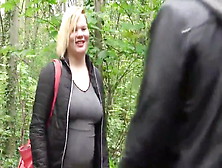 Ugly Blonde Outdoor Fuck