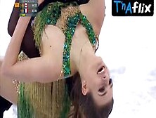 Gabriella Papadakis Breasts Scene In Pyeongchang 2018 Olympic Winter Games