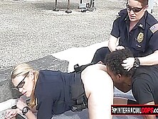 Very Hot Mature Cops Love Interracial Coitus