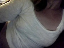 Showing My Mature Tits On A Webcam