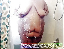 Watch Sexy Bbw Take A Soapy Shower