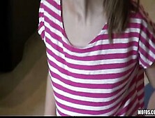 Cute Little Dark Haired Teens Yo Bimbo Fucked Hard By Roommate's Hard-Penis