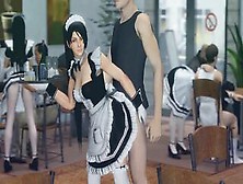 Naughty Maid With A Killer Body Dicked Down In Her Sexy Costume