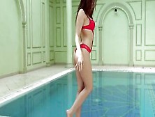 Enjoy Lina Mercury And Mia Ferrari Swim Nude
