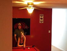 Fucked Friends Wife On Their Pool Table