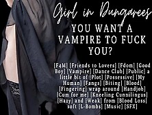 Asmr | So You Want A Vampire Gf? | Fucking You In The Vamp Club