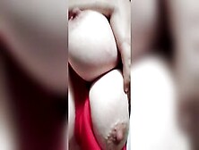 Nipple Play Inside Outdoor Irresistible Rough Huge Pink Nipples Natural Breasts