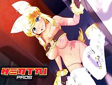 Hentai Pros - Hot Blonde Wolf Girl Always Treats You In The Best Way For Your Best Satisfaction