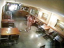 Security Cam Catches Couple In Bar