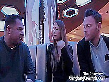 Gangbang Creampie 97 Interview,  Scene #01