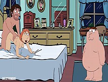 Family Dude Cartoon - Lois Griffin Cucks Peter.  Loop