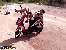 Thailand Porn Adventures: Day 6 - Amateur Vacation Fuck On A Motorbike
