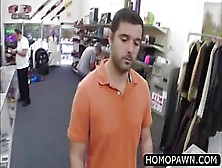 Straight Guy Enters Shot To Pawn His Shotgun And Gets Fucked Instead
