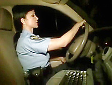 Horny Police Patrol Officer Pussy