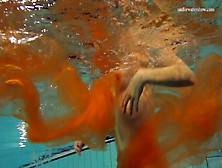 Naked Swimming Babe Nastya