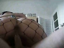 Vicky Fucked In Fishnet Tights