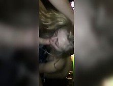 Blonde Women Does Booty To Mouth