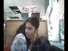 Indian Couple Play On Camera