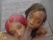 2 Thick Ebonies Wants To Suck And Fuck