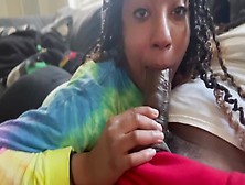 Small Thin African Blows Bbc Sneaky Oral Sex During Study Time Slurp Slurp
