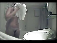 Old Vid--Changing For Swim And Showering