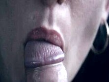 Sexual Close-Up Oral Sex From Amateur Mistress