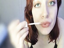 Asmr Goddess Red Haired Sweet Lip Gloss Kisses