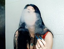 Smoking Fetish.  Lots Of Cigarette Smoke.  You Will Become My Ashtray.