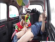 Sweet Girl In Costume Likes Drivers Cock In Her Pussy