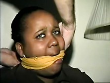 Ebony Black Women Wrap Gagged