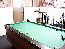 Punched Into The Vagina While Having Fun Billiards