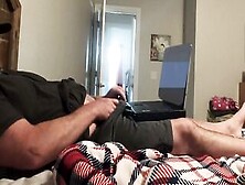 Hubby Caught Jerking To Porn By Angry Disgusted Fiance ~ It's Not His Cock!