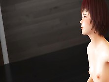 Horny 3D Anime Girl Gives Bj