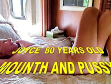 80 Year Old Joyce Sucks A Big Black Cock And Puts It In Her Old Pussy