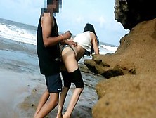 Pankhuri Kunaal Having Fun At Beach