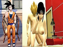 Milk Bitch Wife Fucked By Vegeta While On The Phone With Her Husband Goku Netorare Hentai