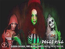 Alessa Savage,  Lovita Fate And Kiki Minaj In Dolls Kill