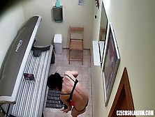 Cute Czech Babe Caught Naked From Hidden Cam In Public Solarium